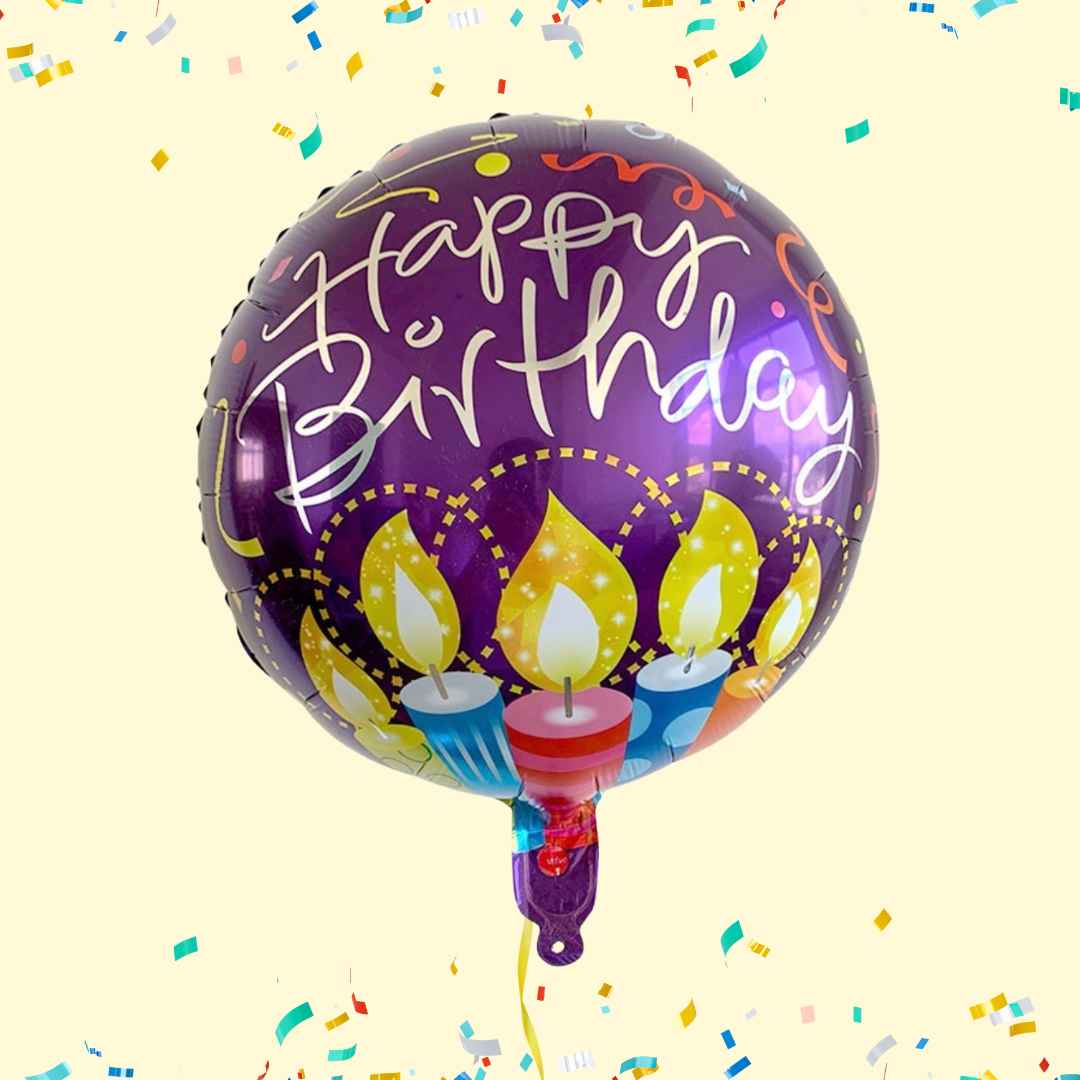 Gefeliciteerd met je verjaardag Verjaardagsballon