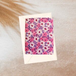 Verras met een verjaardagskaart op Aruba